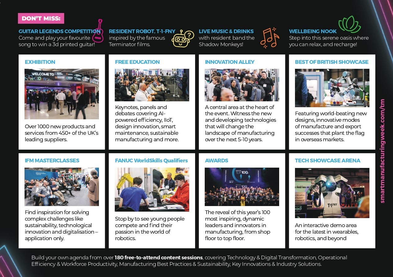 Smart Manufacturing Week flyer 