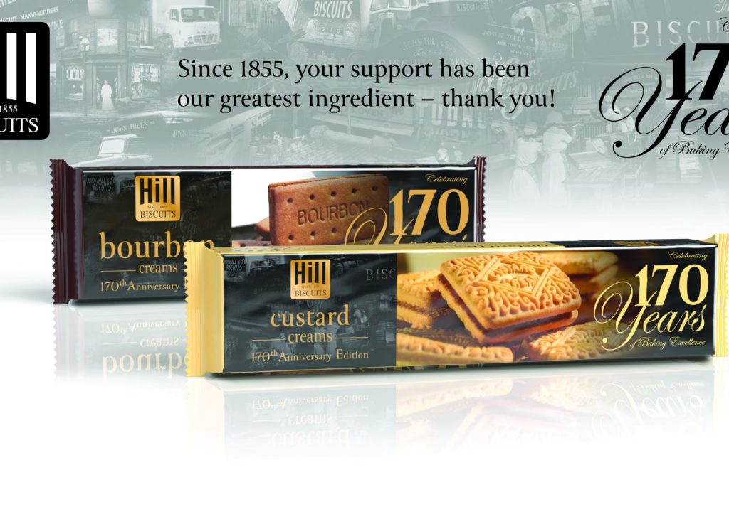 Hill Biscuits marks 170 years with limited edition anniversary packaging celebrating a legacy of British baking