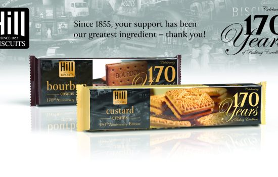 Hill Biscuits marks 170 years with limited edition anniversary packaging celebrating a legacy of British baking