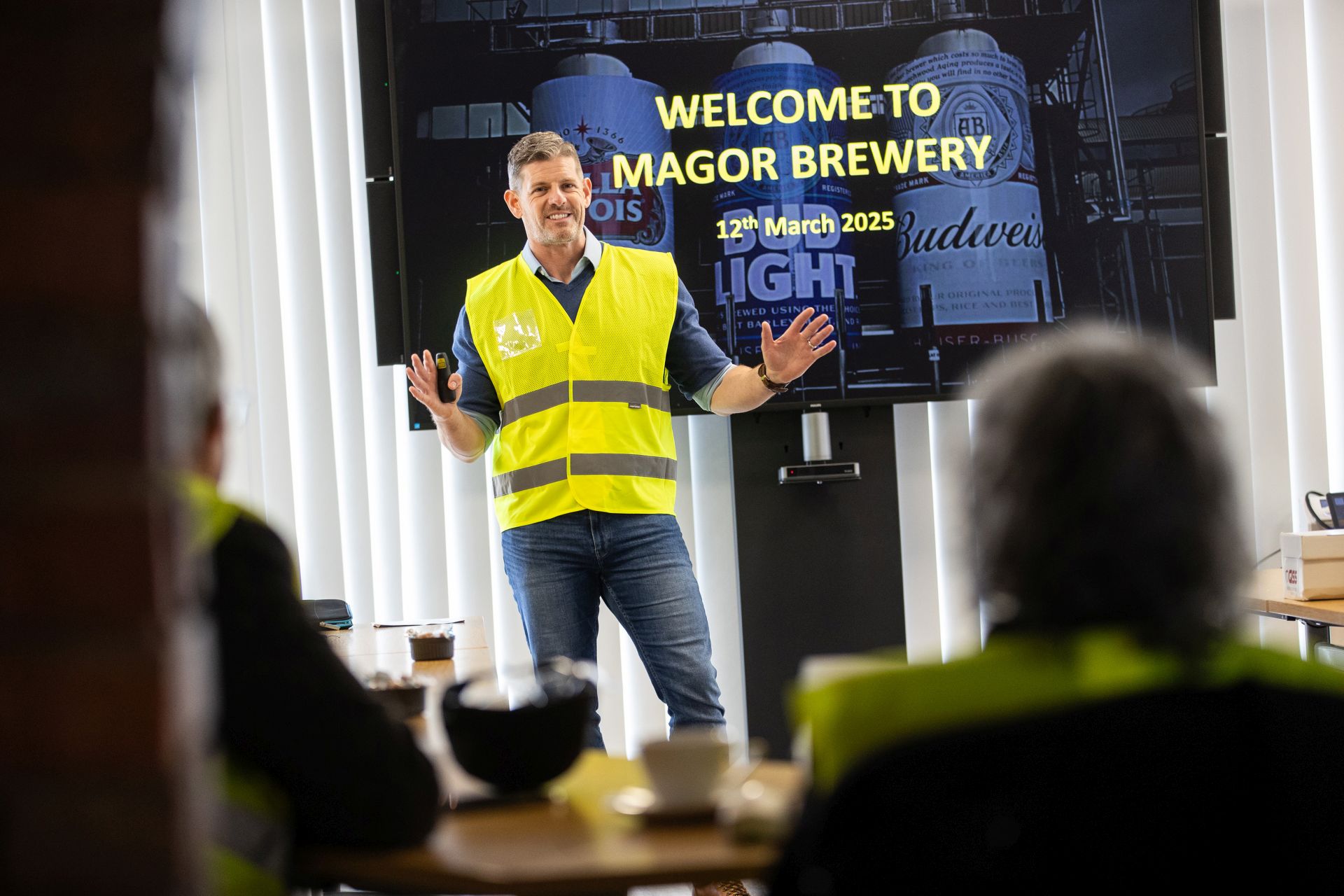 Brian Perkins, President, West Europe & CEO, Budweiser Brewing Group, part of AB InBev.