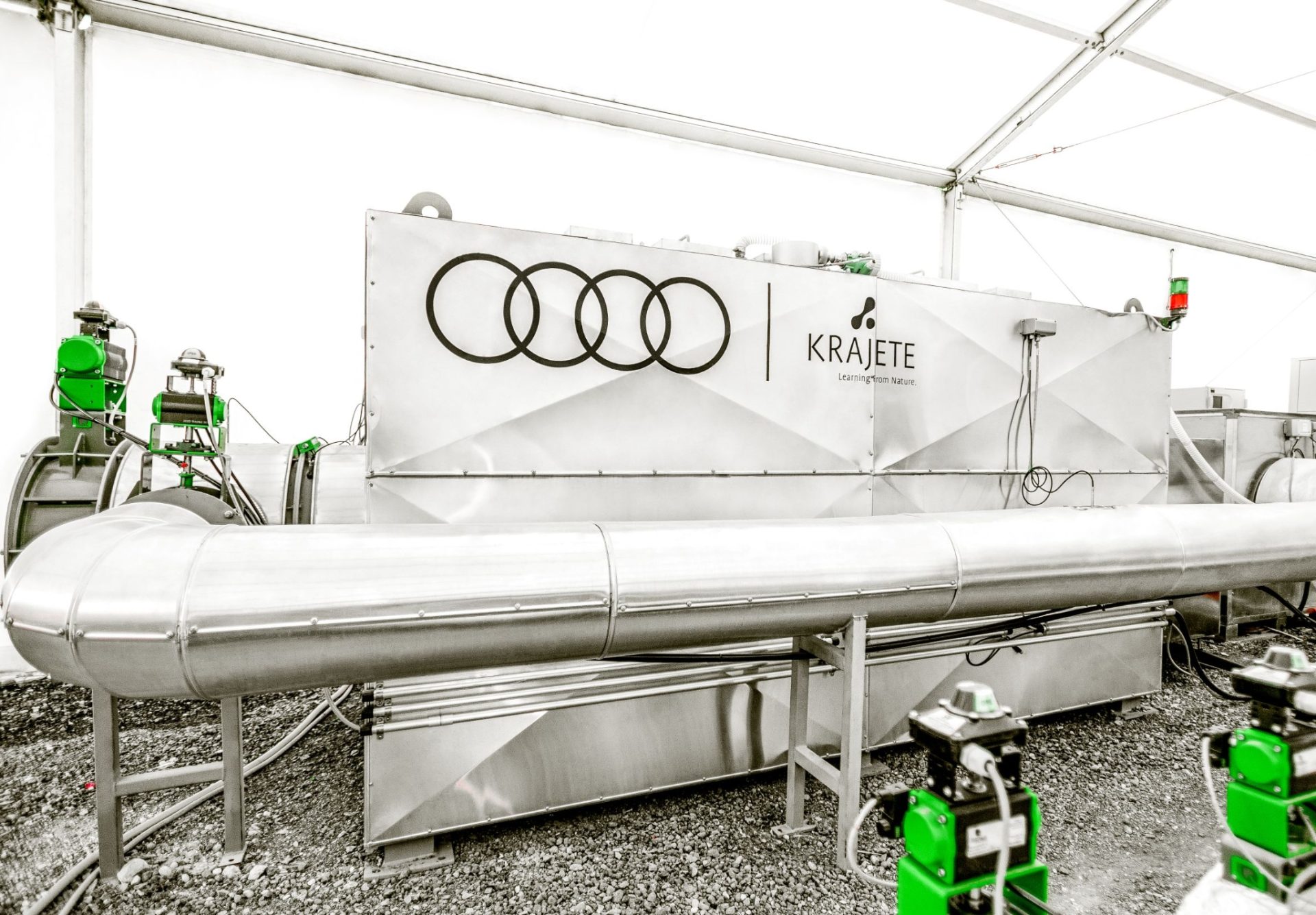 How Audi is turning automotive emissions into valuable resources