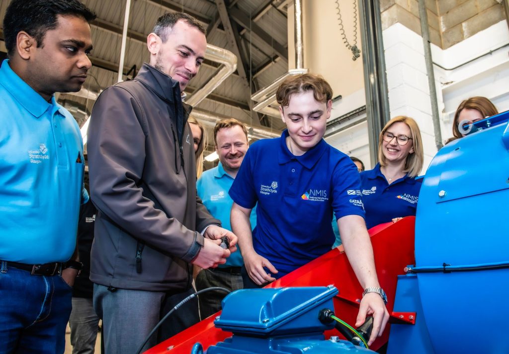 Apprentices plug into digital tools in manufacturing skills drive