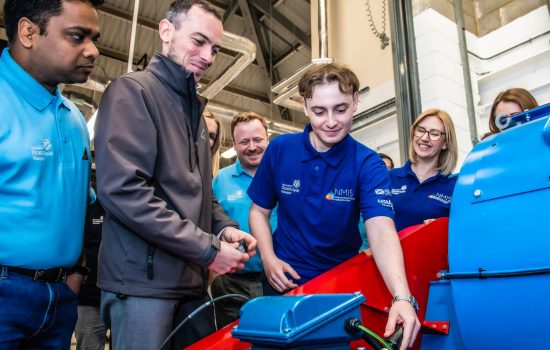 Apprentices plug into digital tools in manufacturing skills drive