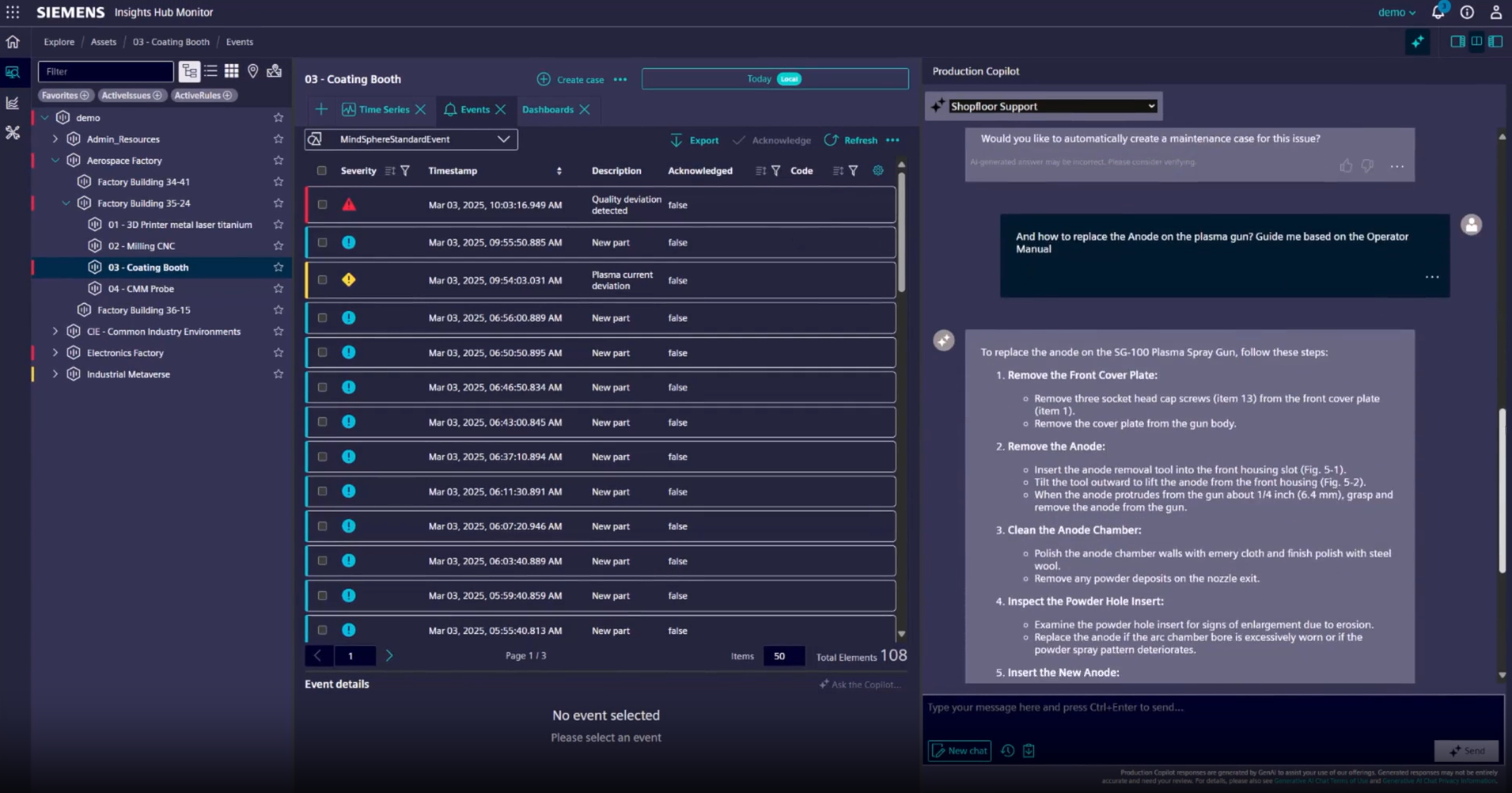 Enhancing the shop floor with AI