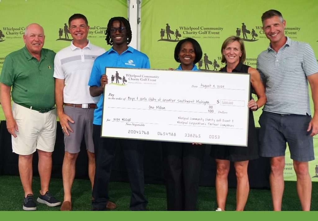 Whirlpool Community Charity Golf Event raises over $3m for Southwest Michigan youth