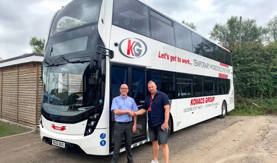 Kovacs Group expands workforce transport with new Alexander Dennis Enviro400