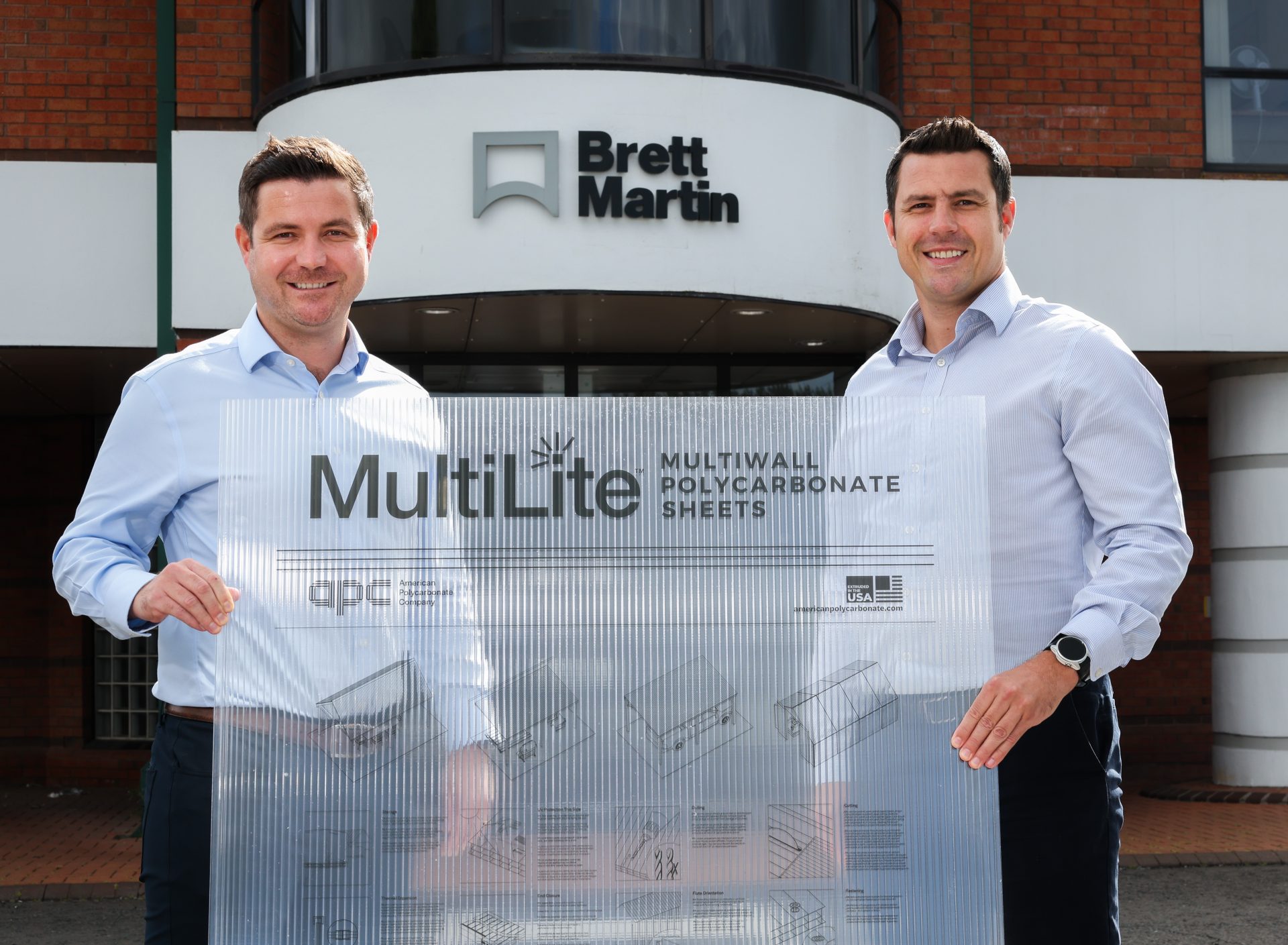 Northern Ireland manufacturer Brett Martin announces new Wisconsin plant