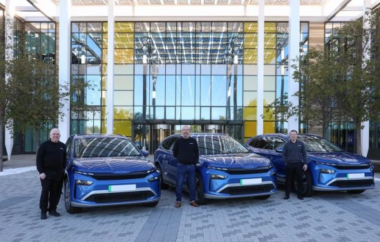 Canon UK completes fleet overhaul with all electric and hybrid fleet. Image credit: Canon UK.