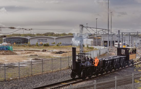 Hitachi Rail opens Newton Aycliffe factory to celebrate 200 years of British railway