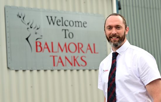 Ross Waite, Export Sales Manager at Balmoral Tanks
