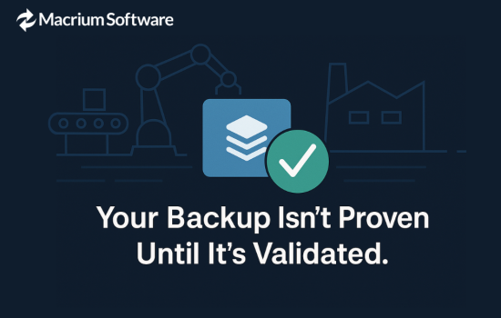 Your backups are useless until you’ve done this one thing
