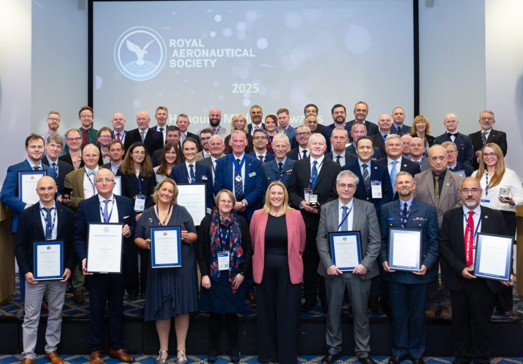 Royal Aeronautical Society announce 2025 award winners