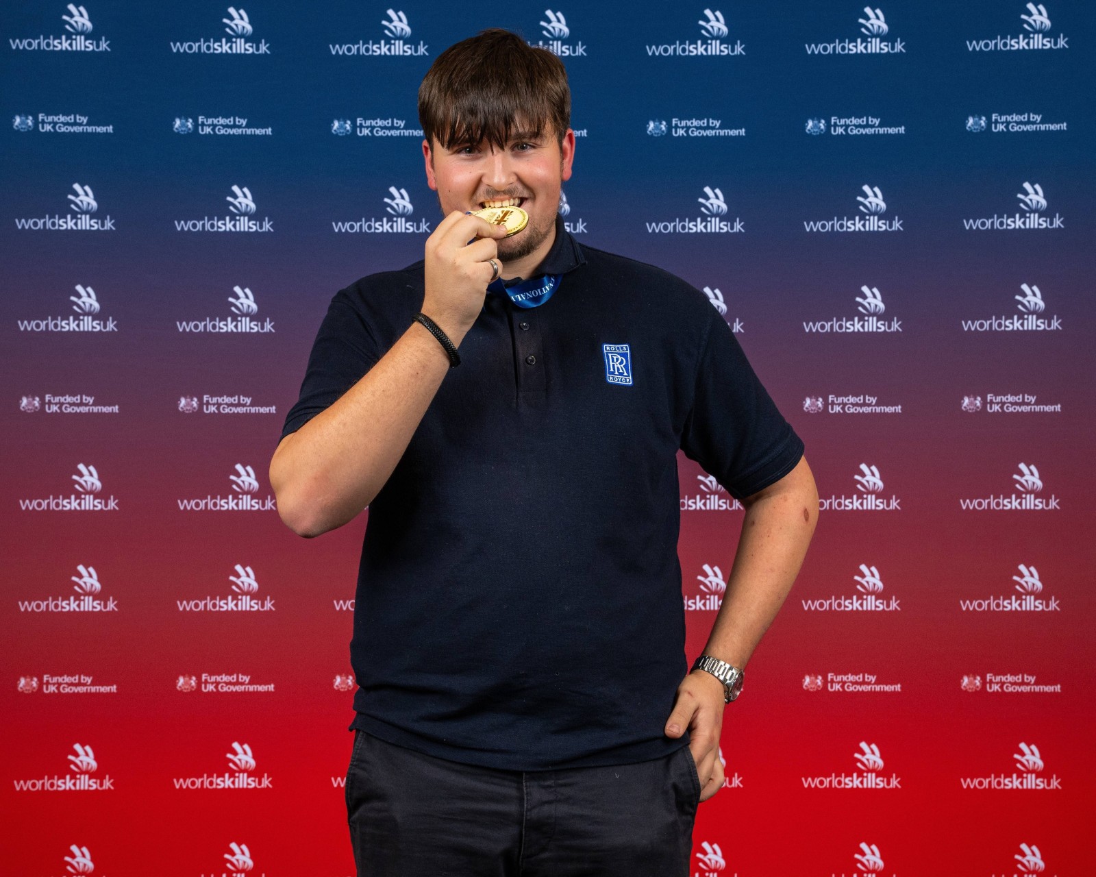 Rolls-Royce apprentice welds his way to gold at WorldSkills UK