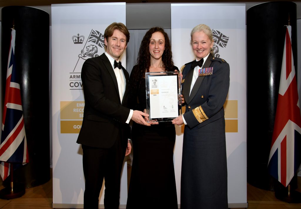 CUMMINS SECURES GOLD AWARD FOR ARMED FORCES SUPPORT (1)