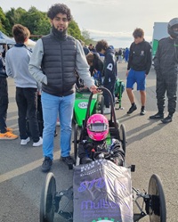 Ishraq Chowdhury, third-year engineering degree apprentice, Ford Dunton