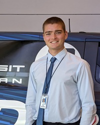 Tristan Barnes, a fourth-year apprentice in Product Development at Ford HQ at Dunton