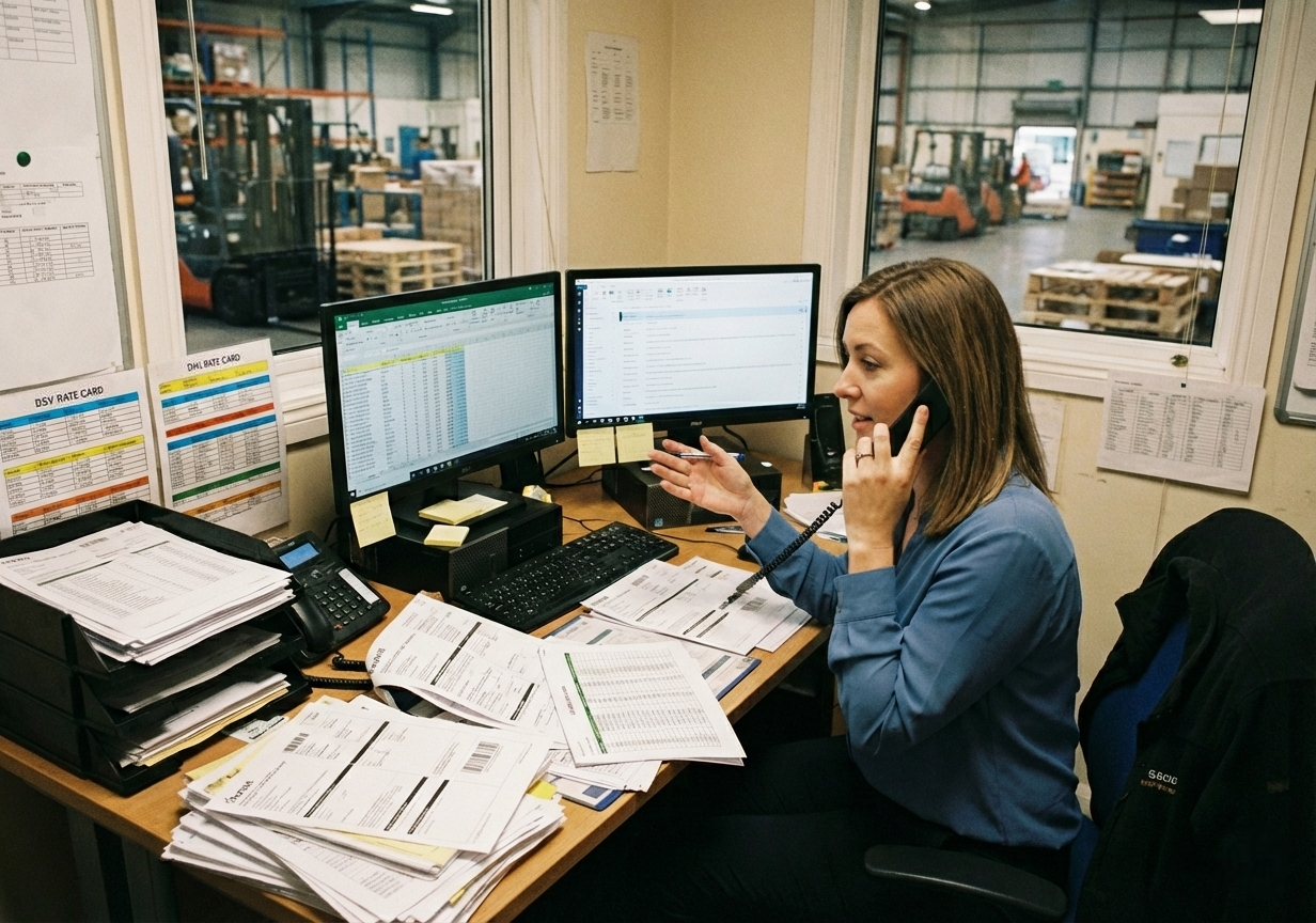 Your factory digitised everything except transport