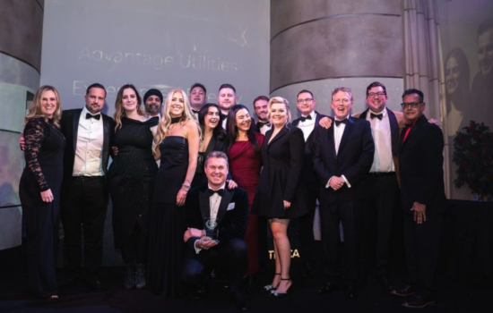 Advantage Utilities Winning Energy Consultancy of the Year at the 2025 TELCA Awards