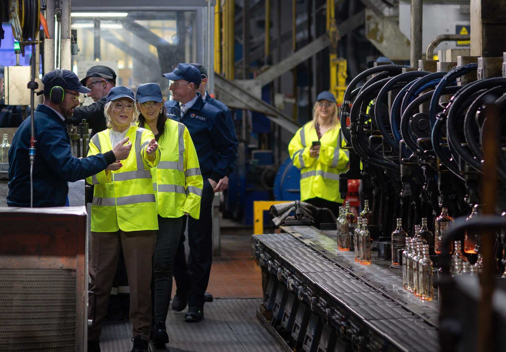 Encirc welcomes First Minister and deputy First Minister to Derrylin facility