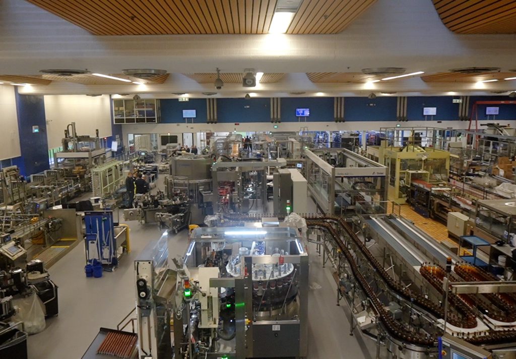 The Clyde bottling plant today