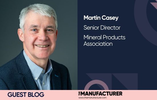 Martin Casey, senior director, cement and lime at the Mineral Products Association