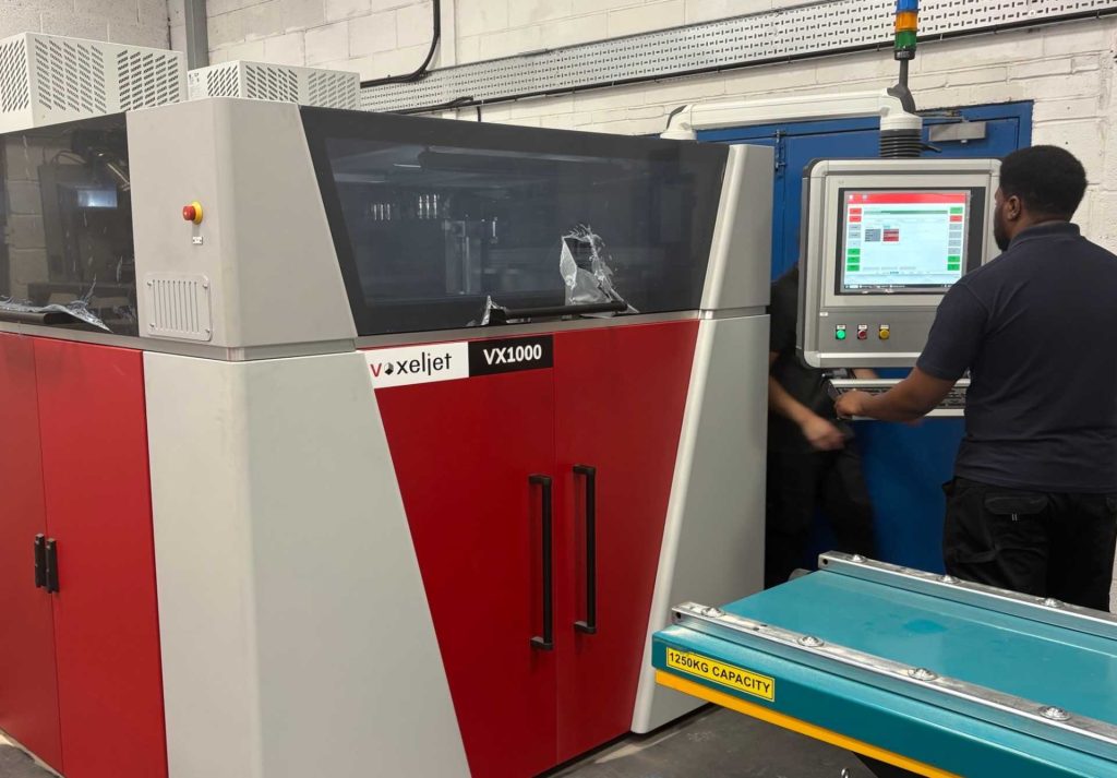 UK foundry first for Sarginsons with £800,000 inorganic core printing investment