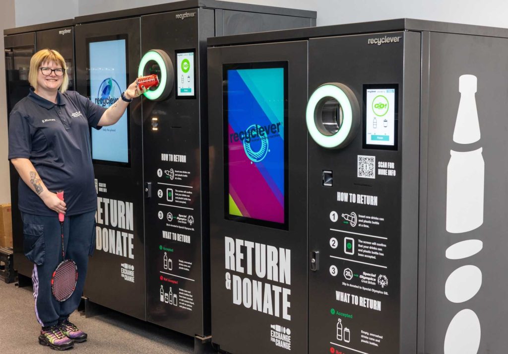 Special Olympics GB Deposit Return Scheme trial to help improve accessibility