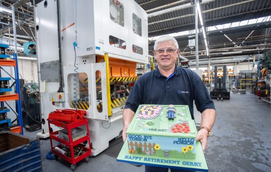 An engineer is hanging up his micrometre after spending more than five decades on the shopfloor.