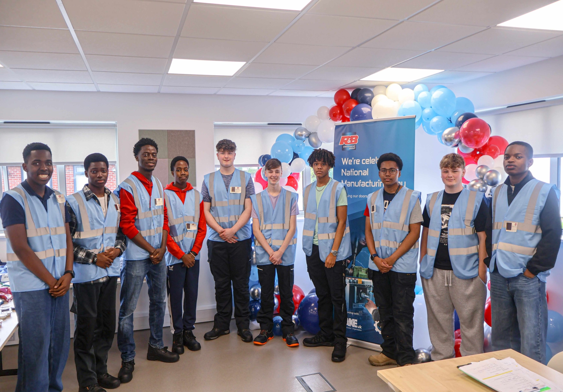 R&B Switchgear welcomes students for National Manufacturing Day