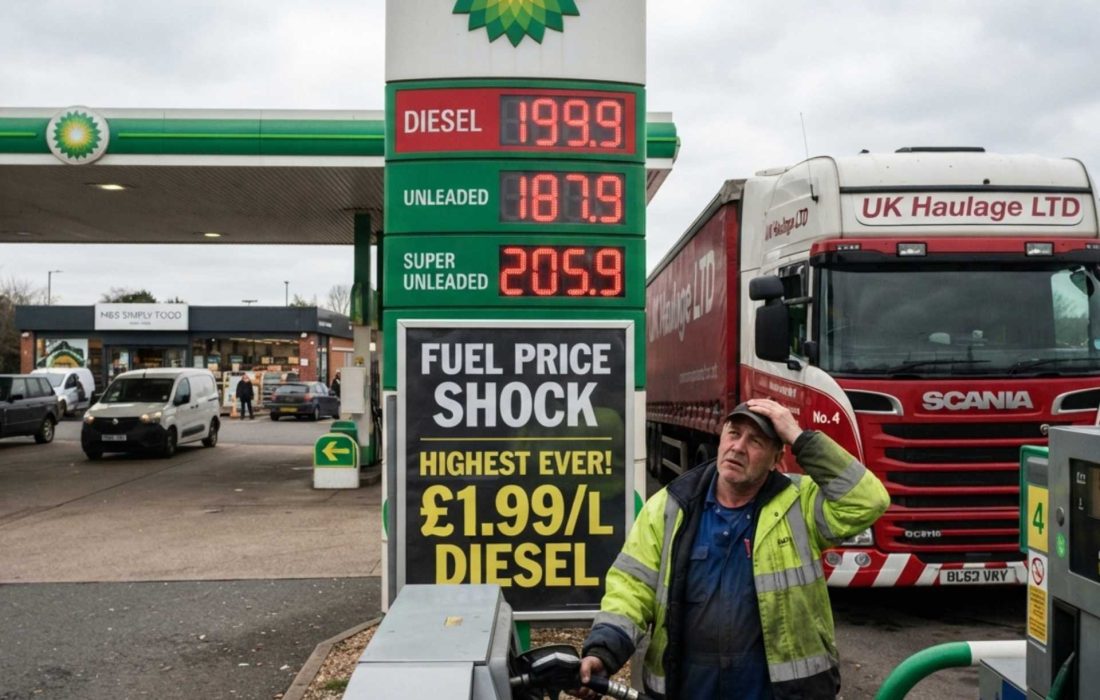 Industry feels the pinch as diesel prices hit an all-time high