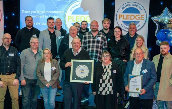 Ceramics sector marks health and safety advances at key event